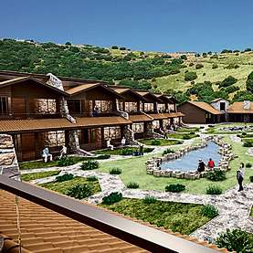 Suits hotel in Merom Golan 